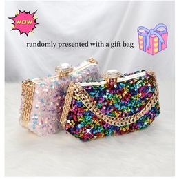 Evening Bags For Women Super Fashion Luxury Elegant Temperament Boutique Beaded Sequins Clutch Bag Wedding Party Prom Wallets 230818