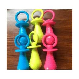 Dog Toys Chews Puppy Baby Dogs Non-Toxic Rubber Toy Funny Pet Chew Squeaky For Cat Nipple Ball Interactive Game Supplies Top Qm32U Otmsz