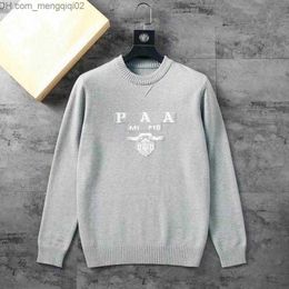 Men's Sweaters sweater hoodie Men's designer Allover letter quality tech Fleeces sweaters printed otton knit crewneck Men women letter Paris choose Z230819