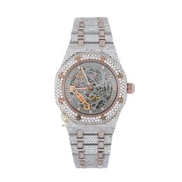 Ap Watches Aps Factory Full Mosonite Diamond White Tter Trendy Charm Top Indian Wholale Price Customized