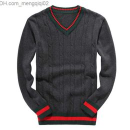 Men's Sweaters hot sell Sweater Luxury Sweater Cardigan Men Casual V-Neck Shirt Autumn Winter Slim Fit Long Sleeve Mens Sweaters Knitted Pull Homme Z230819