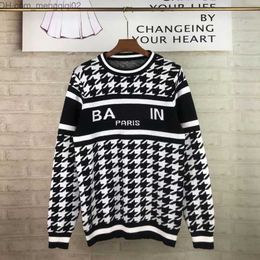 Men's Sweaters men and women designer loose sweaters high quality Top1 retro knitwear mens womens with the same autumn winter sweater Z230819