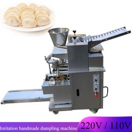 Commercial New Type Automatic Dumpling Making Machine Stainless Steel Conveyor Belt 110V 220V