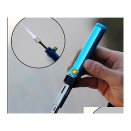 Kitchen Lighters Dl-05 Mti-Function Welding Torch Refillable Barbecue Butane Jet Flame Lighter Handy Ignitor Gas Tlhgw Drop Delivery Ot6Gx