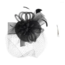 Bandanas Barrette Hat Fascinators Women Women's Vintage Hats Tea Party Cocktail