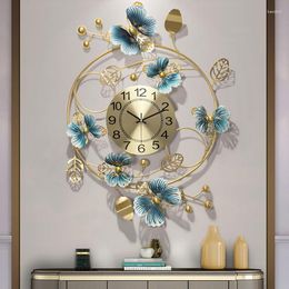 Wall Clocks Big Size Living Room Clock Modern Design Luxury Vintage Unusual Stylish Horloge Decorarion ZY50GZ