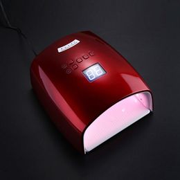 Nail Dryers Battery Powered 48W Rechargeable Nail Lamp Cordless Manicure Dryer LED Light for Nails Wireless Nail UV LED Lamp 230818