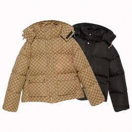Designer Down Parkas Winter Puff Jackets Man Hooded Giacca Doudoune Zipper Coat Mens and Womens Warm Sweatshirts Zippers Letters Jacquard Outwears Win 40FU#