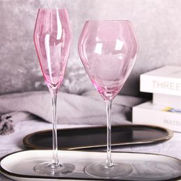 Wine Glasses Vintage Creative Crystal Glass Light Luxury Furniture Ornaments Decorative Cup Distinctive Colourful Ins Champagne