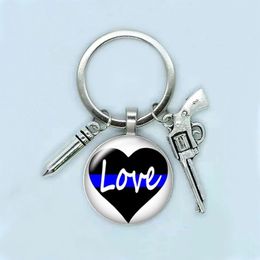 Key Rings Nurse Keychain Physician Assistant Medical Stethoscope Syringe Amet Car Men And Women Jewel Drop Delivery Smtt3