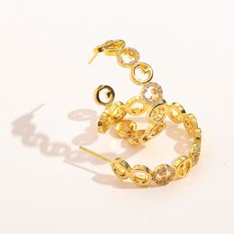 Charm Charm G Letter Earrings Designer Jewellery High Quality Gold Gift Earrings Stainless Steel Waterproof Jewellery New Women's Love Charm