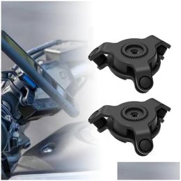 Other Motorcycle Accessories Est Phone Holder Shock Absorber Absorption Mod Bracket Anti-Shake Mount Stand Adapter For Atv Drop Deli Dhrco