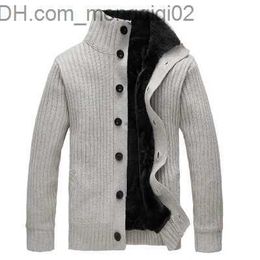 Men's Sweaters Winter Men Sweater Turtleneck Wool Coat Cardigan Knitwear Sweaters Warm Fleece Hoodie sweatshirt Casual COAT Z230819