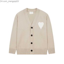 Women's Sweaters Designer sweater men's and women's lovers cardigan round-neck sweater heart pattern letter printing autumn and winter 22 fashion gifts Z230819