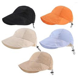 Wide Brim Hats 2023 Sun Hat With Adjustable Elastic Band Quick-drying For Women Waterproof UV Protection Gardening Hiking Fishing Beach