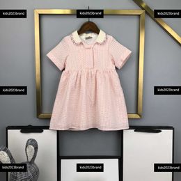baby clothes girls dress kids designer Minimalist stripe design dress Size 100-160 Free shipping vogue Summer skirt new product April07