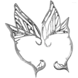 Backs Earrings Butterfly Elf Fairy Women Cuffs Earhook Clip Alloy Wing Miss Non