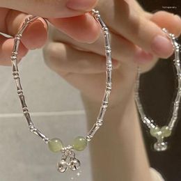 Link Bracelets Bell Bracelet For Women 2023 Korean Designer Luxury Jewelry