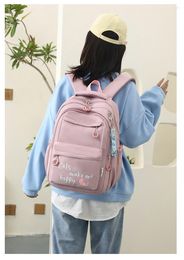 School Bags Backpack For Girls Portability Waterproof Teens College Student Large Travel Shoulder Bag Mochilas Escolares