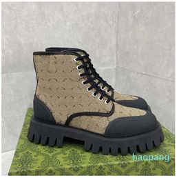 Boots High Quality Men Women Boots Half Boot Classic Style Shoes Winter Fall Snow Boots Nylon