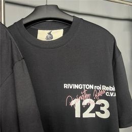 Men's T Shirts Casual Style Summer RRR123 Logo Tops Harajuku Graphic Men Women Quality RRR 123 T-shirt