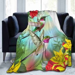 Blankets Butterfly Print Blanket Comfort Warmth Soft Cozy Throw Blanket Air Conditioning Easy Care Machine Wash Gifts Blanket R230819