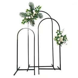 Party Decoration Wrought Iron Sn Arch Pipe N-Shaped Flower Stands Metal Props Backdrop Artificial Decorations Drop Delivery Home Garde Dh7Gq