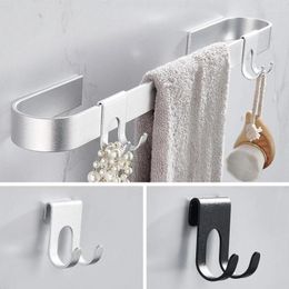 Bath Accessory Set Stainless Steel Razor Bracket For Men's Shaver Holder Shelf Bathroom Wall Adhesive Storage Hook Kitchen Hanger Rack