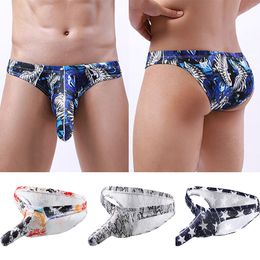 Briefs Panties Men's Underwear Elephant Bulge Bikini Men Panties Underpants Sexy Large Pouch Low Waist Solid Trunk Elephant Nose Briefs 230818