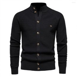 Men's Sweaters Single Breasted Men Cardigan Knitting Stylish Knitwear Slim Fit Cardigans With For Autumn