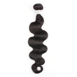 1 Pc/Lot Remy Indian Human Hair Bundles 90g/pc Natural Colour Double Weft Body Wave Hair Extension