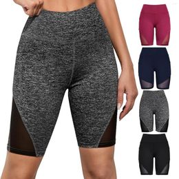 Women's Shapers High Waist Yoga Short Abdomen Control Training Running Long Shorts With Pockets For Women BuLift