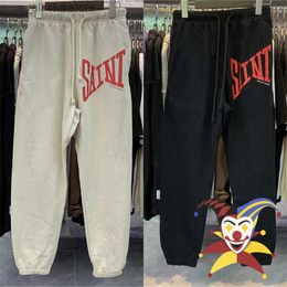 Men's Pants Red Letter Saint Michael Sweatpants Men Women Jogger Drawstring Pants T230819