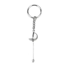 Skewers Fencing Products, Sier/bronze Fencing Ring Holder, Fencing Key Holder, Key Chain, Fencing Accessories