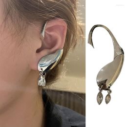 Backs Earrings Punk Irregular Ear Cuff Wrap Non-Piercing Dangle Birthday Gift 40GB