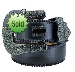 2Fashion Belts for Women Designer Mens Bb Simon rhinestone belt with bling rhinestoaa