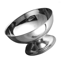 Dinnerware Sets Stainless Steel Dessert Cup Household Tableware Metal Displaying Bowl Storage Holder Salad