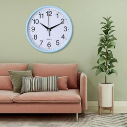 Wall Clocks Modern Clock Easy Read Stylish Accurate Round For Easy-to-read Timekeeping Battery Operated