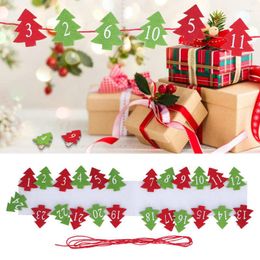 Christmas Decorations Holiday Decoration Wooden Clip Xmas Tree 24 Digital Po Wood Colour For Garlands Wedding