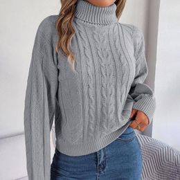 Women's Sweaters Womens Knit Crew Neck Long Sleeve Casual Loose Pullover Sweater Top Zipper Sweatshirt No Hood Cold Weather