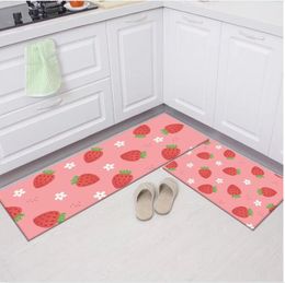 Top Quality Cat Cartoon Printed Bathroom Kitchen Doormat Carpets Area Rug Floor Mats Non-Slip Tapete Mattress Door Mat for Living Room 20230820A01