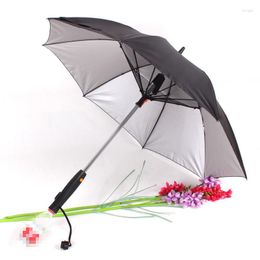 Umbrellas Colorful Sunscreen Umbrella Long-handle With Fan And Spray Sunny Rainy