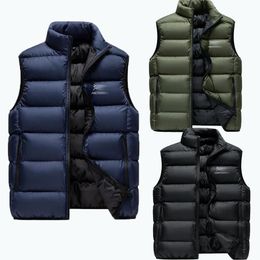 Mens Vests Luxury Printing Outdoor Sports Vests Winter Coat Sleeveless Cotton Jacket Casual Fashion High Quality Cotton Vest Size size 8XL