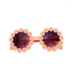 Hair Accessories Child Girls Sunglasses Toddler Aaccessories Cute Sweet Flowers Summer Outdoor Travel Casual PC AC Sun Protection