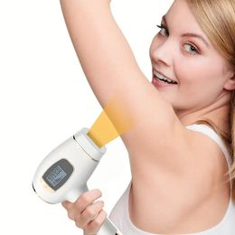Painless and Permanent Laser Hair Removal for Women - Remove Hair from Face, Body, Arms, Legs, and More - Safe and Effective Hair Removal Device
