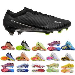 FG Soccer Shoes CR7 Zooms Superfly XXV Silver IX 9 Elite Pro Anti Clog Cleats Outdoor Superfly 9 XXV Vapores 15 Football Boots