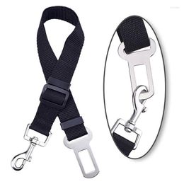 Dog Collars Colourful Pets Puppy Seat Belt Lead Leash Vehicle Pet Supplies Travel Clip Adjustable Safety