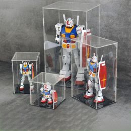 Novelty Items 75 Size Clear Acrylic Display Box Blind Display Box Dustproof Organiser Case for action Figure Doll Handmade Doll Custom Size 230818