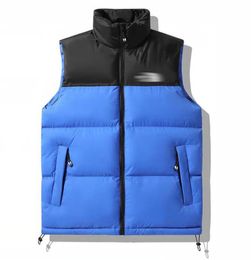 Men's Vests Jacket Vest Printed Designer Waistcoats Outerwear Sleeveless Cotton High-quality Winter Thickened