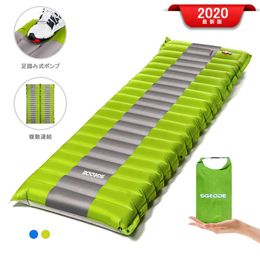 Mat Sgodde Iatable Sleeping Pad Portable Lightweight Waterproof Air Pad Camping Sleeping Mattress Outdoor Travel Beach Air Mats